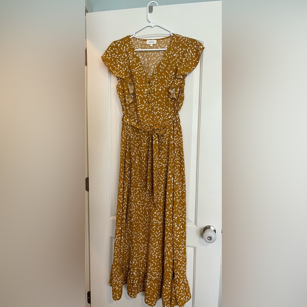 Bohme short sleeve maxi dress